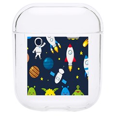 Big Set Cute Astronauts Space Planets Stars Aliens Rockets Ufo Constellations Satellite Moon Rover Hard Pc Airpods 1/2 Case