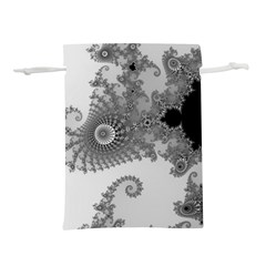 Males Mandelbrot Abstract Almond Bread Lightweight Drawstring Pouch (m)
