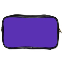 Ultra Violet Purple Toiletries Bag (one Side) by bruzer