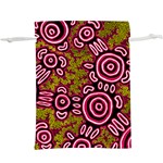 Authentic Aboriginal Art - You Belong Lightweight Drawstring Pouch (XL) Back