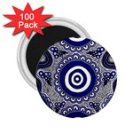 Authentic Aboriginal Art - Gathering 2.25  Magnets (100 pack)  Front