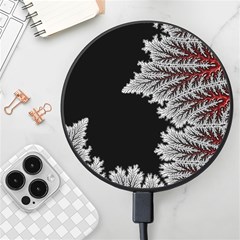 Abstract Complex Fractal Math Wireless Fast Charger(black)