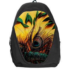 Forest Trees Snow Landscape Art Backpack Bag by Cemarart