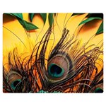 Japan Art Artwork Asia Drawing Lake Landscape Mountain Nature Oriental Premium Plush Fleece Blanket (Medium) 60 x50  Blanket Front