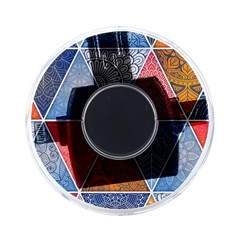 Texture With Triangles On-the-go Memory Card Reader