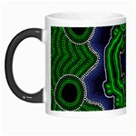 Authentic Aboriginal Art - After The Rain Morph Mug Left