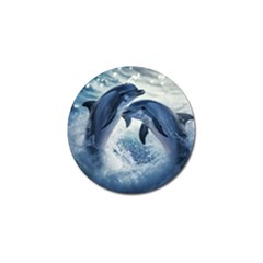 Dolphins Sea Ocean Water Golf Ball Marker (10 Pack)