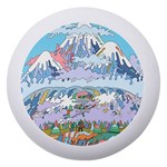 Art Psychedelic Mountain Dento Box with Mirror Front