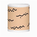 Lines Dots Pattern Abstract Morph Mug Center
