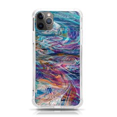 Abstarct Cobalt Waves Iphone 11 Pro Max 6 5 Inch Tpu Uv Print Case