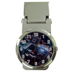 Fractal Cube 3d Art Nightmare Abstract Money Clip Watches