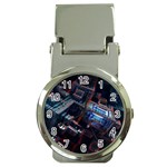 Fractal Cube 3d Art Nightmare Abstract Money Clip Watches Front