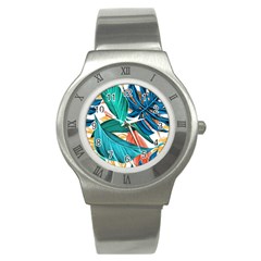 Leaves-3923413 Stainless Steel Watch