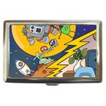 Astronaut Moon Monsters Spaceship Universe Space Cosmos Cigarette Money Case Front