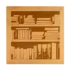 Book Nook Books Bookshelves Comfortable Cozy Literature Library Study Reading Room Fiction Entertain Wood Photo Frame Cube