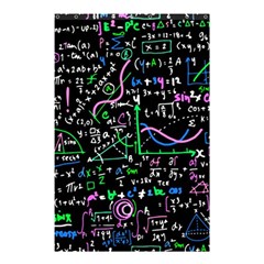 Math Linear Mathematics Education Circle Background Shower Curtain 48  X 72  (small)  by Apen