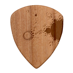 Apple Males Almond Bread Abstract Mathematics Wood Guitar Pick (set Of 10) by Apen