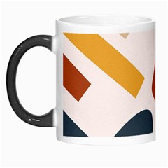 Boho Bohemian Style Design Minimalist Aesthetic Pattern Art Shapes Lines Morph Mug