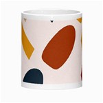 Boho Bohemian Style Design Minimalist Aesthetic Pattern Art Shapes Lines Morph Mug Center