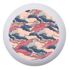 Waves Ocean Sea Water Pattern Rough Seas Digital Art Nature Nautical Dento Box With Mirror