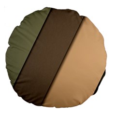 Abstract Texture, Retro Backgrounds Large 18  Premium Round Cushions