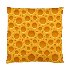 Cheese Texture Food Textures Standard Cushion Case (two Sides)