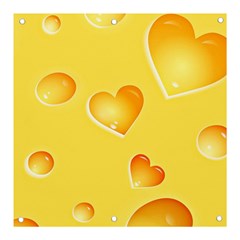 Cheese Texture, Macro, Food Textures, Slices Of Cheese Banner And Sign 3  X 3 