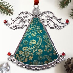 European Pattern, Blue, Desenho, Retro, Style Metal Angel With Crystal Ornament