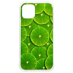 Lime Textures Macro, Tropical Fruits, Citrus Fruits, Green Lemon Texture Iphone 12/12 Pro Tpu Uv Print Case by nateshop