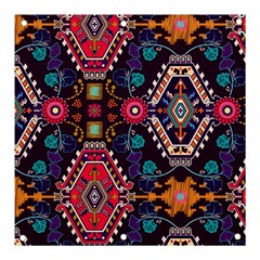Pattern, Ornament, Motif, Colorful Banner And Sign 3  X 3 