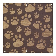 Paws Patterns, Creative, Footprints Patterns Banner And Sign 3  X 3 