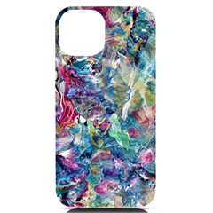 Abstract Confluence Iphone 14 Black Uv Print Case