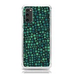 Squares cubism geometric background Samsung Galaxy S20 6.2 Inch TPU UV Case Front