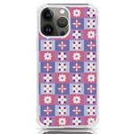 Flower Art Pattern Geometric iPhone 13 Pro Max TPU UV Print Case Front