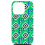 Beauitiful Geometry iPhone 14 Pro Black UV Print Case Front