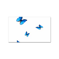 Butterfly-blue-phengaris Sticker Rectangular (10 Pack) by saad11