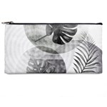 Vintage Retro Boho Background Leaves Botanical Pencil Case Front