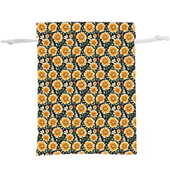 Flower 120424 Lightweight Drawstring Pouch (xl)