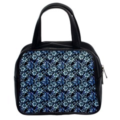 Blue Roses 1 Blue Roses 2 Classic Handbag (two Sides) by DinkovaArt