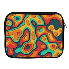 Paper Cut Abstract Pattern Apple Ipad 2/3/4 Zipper Cases by Maspions