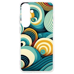 Wave Waves Ocean Sea Abstract Whimsical Samsung Galaxy S24 Ultra 6 9 Inch Tpu Uv Case by Maspions