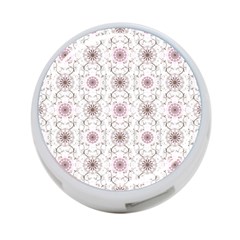 Pattern Texture Design Decorative 4-port Usb Hub (two Sides)