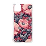 Vintage Floral Poppies iPhone 11 Pro Max 6.5 Inch TPU UV Print Case Front