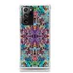 Amethyst on turquoise Samsung Galaxy Note 20 Ultra TPU UV Case Front
