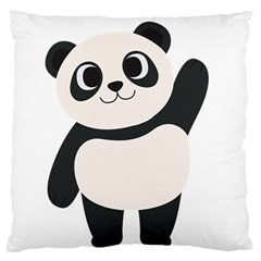 Hello Panda  16  Baby Flannel Cushion Case (two Sides)