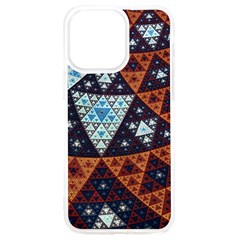 Fractal Triangle Geometric Abstract Pattern Iphone 15 Pro Max Tpu Uv Print Case
