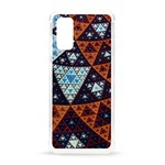 Fractal Triangle Geometric Abstract Pattern Samsung Galaxy S20 6.2 Inch TPU UV Case Front