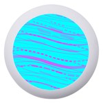 Wave Stripe Pattern Design Aqua Dento Box with Mirror Front