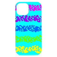 Abstract Design Pattern Iphone 15 Plus Black Uv Print Pc Hardshell Case