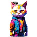 Wild cat Samsung Galaxy S24 Ultra 6.9 Inch Black TPU UV Case Front